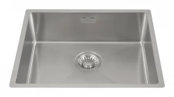 Lorreine 50R Luxury stainless steel kitchen sink 50x40 cm flush-mounted inset and undermount 1150178228