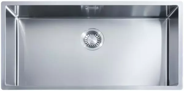 ABK Bingara extra large stainless steel sink 80x40cm flush mount, undermount, and top mount BIN80FVI