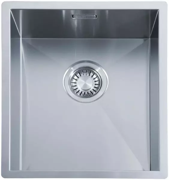 ABK Baronga stainless steel sink 34x40 cm flush-mount, undermount, and top-mount BAR34FVI