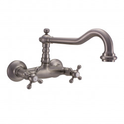 PB Old fashion kitchen faucet V2721 wall faucet stainless steel