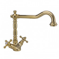 PB Old Fashion Single hole kitchen faucet Brass V1910