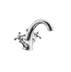 Huber Victorian Washbasin Mixer Bronze VT00051027