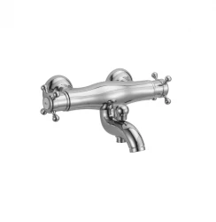 Huber Victorian Thermostatic Bath Mixer Stainless Steel VTT270102A