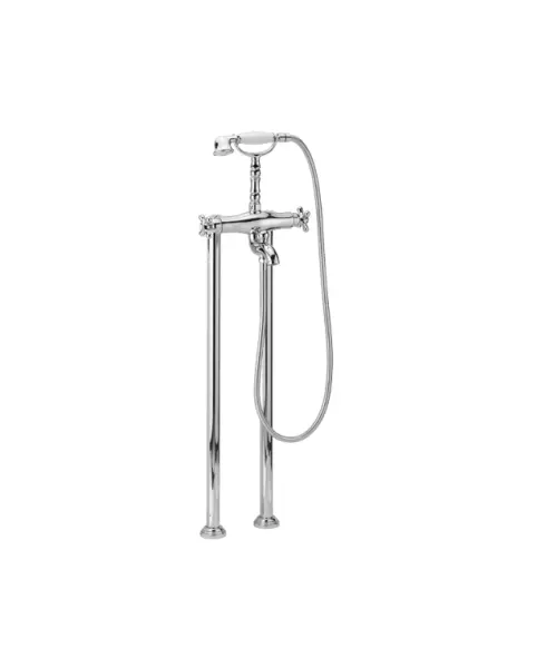 Huber Croisette Thermostatic floor-mounted bath mixer Bronze CST3901027