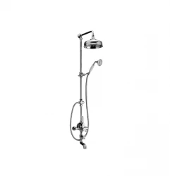 Huber Victorian Thermostatic Shower Set Chrome-Gold 592.VT21H.CA