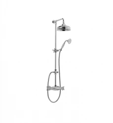 Huber Victorian Thermostatic Shower Set Chrome-Gold 390.VT21H.CA