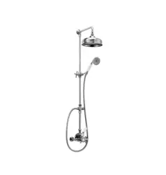 Huber Victorian Thermostatic Shower Set 20cm Bronze 590.VT21H.BA