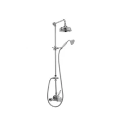 Huber Victorian Thermostatic Shower Set 15cm Stainless Steel 590.VT01H.AC