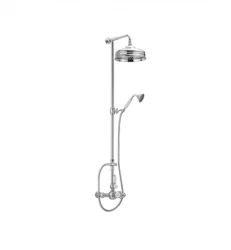 Huber Victorian Thermostatic Shower Set Chroom-Goud 590.VN31H.CA