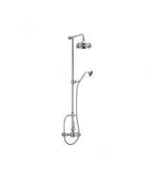 Huber Victorian Thermostatic shower set 20cm Chrome-Gold 590.VN21H.CA