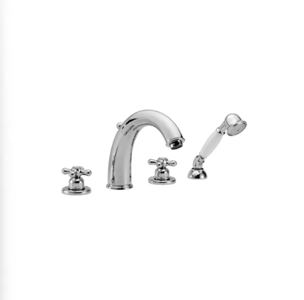 Huber Croisette 4-hole Bath Mixer Bronze CS00026027