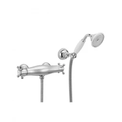 Huber Victorian Thermostatic Shower Mixer with Hand Shower Chrome VTD0101021