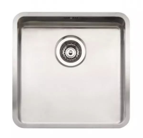 Reginox stainless steel kitchen sink 40x40 25cm high extra deep undermount, inset and flush-mounted 1150431330