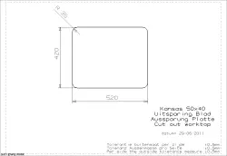 Reginox stainless steel kitchen sink 50x40 25cm high extra deep undermount, inset and flush mounted 1150431331