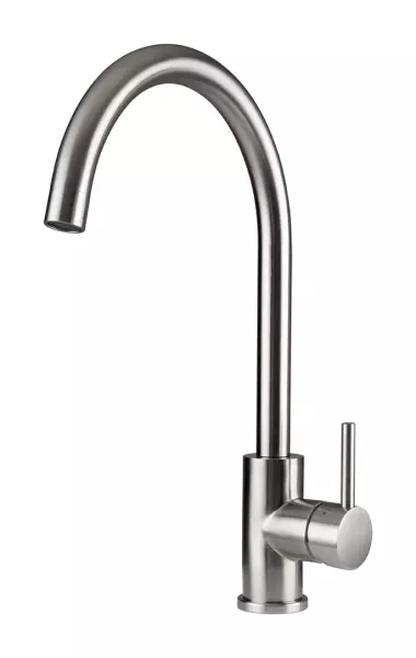 Lorreine Mersey kitchen faucet completely stainless steel with swivel spout 1154021752