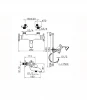 Huber Victorian Thermostatische Badkraan met douchegarnituur RVS VTS270102A