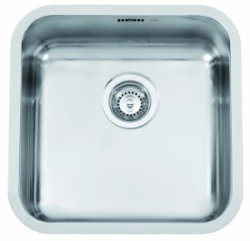 Reginox IB 4040 stainless steel kitchen sink undermount flush-mounted and inset 40x40 1155087572