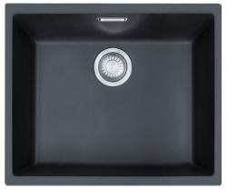 Franke Sirius 2 S2D 110.50 plastic black kitchen sink 50x41cm undermount 125.0252.223