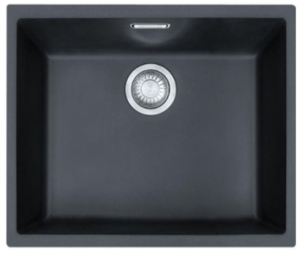 Franke Sirius 2 S2D 110.50 plastic black kitchen sink 50x41cm undermount 125.0252.223