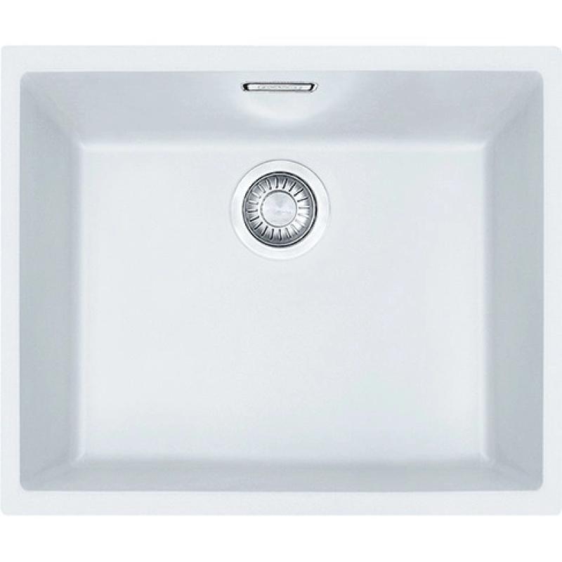 Franke Sirius 2 S2D 110.50 white plastic sink 50x41cm undermount 125.0252.224