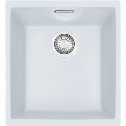 Franke Sirius 2 S2D 110.34 plastic white kitchen sink 34x41cm undermount 125.0252.229