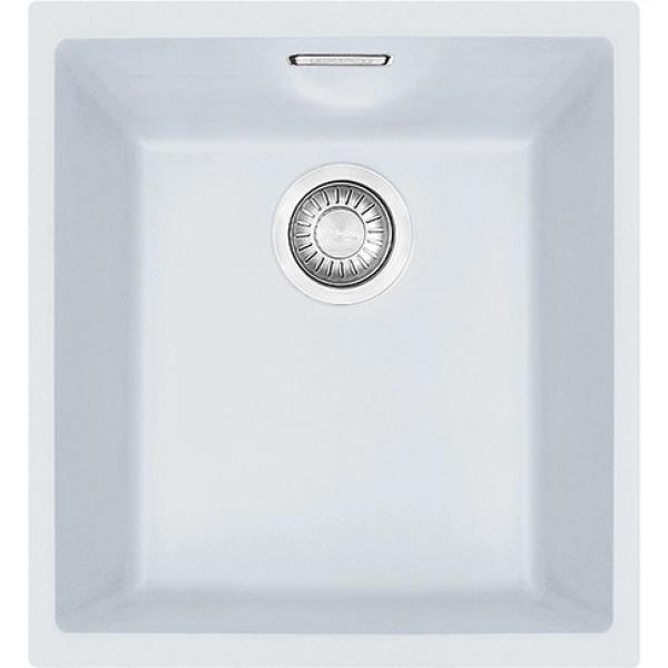 Franke Sirius 2 S2D 110.34 plastic white kitchen sink 34x41cm undermount 125.0252.229