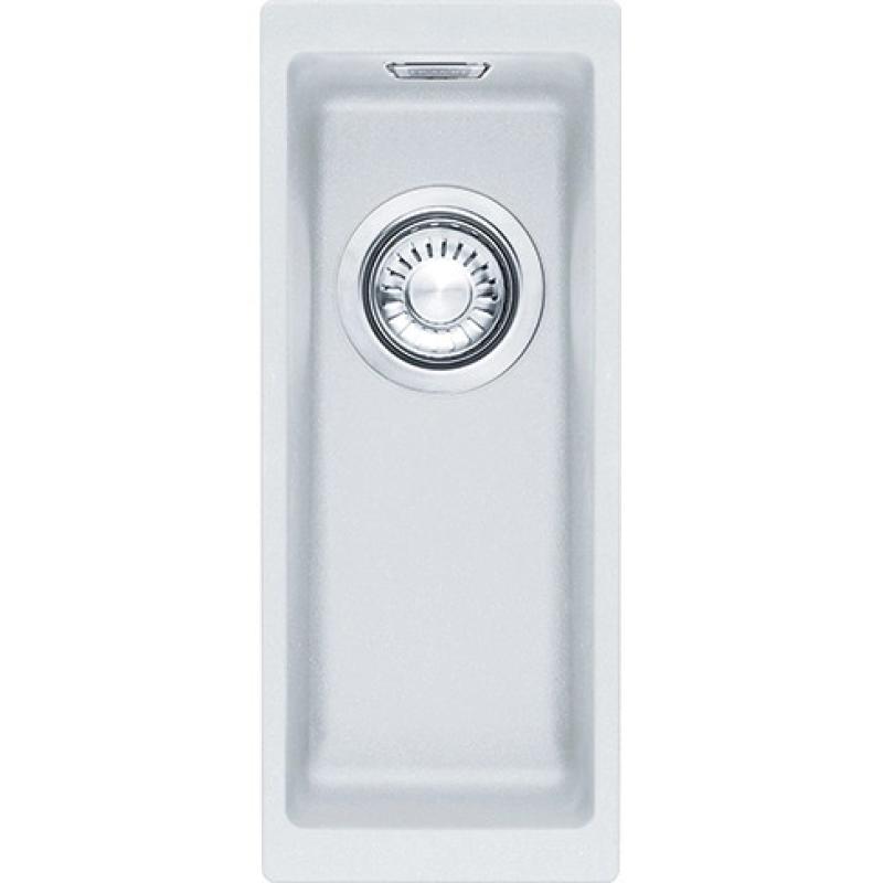Franke Sirius 2 S2D 110.16 plastic small white sink 16x41cm undermount 125.0252.233