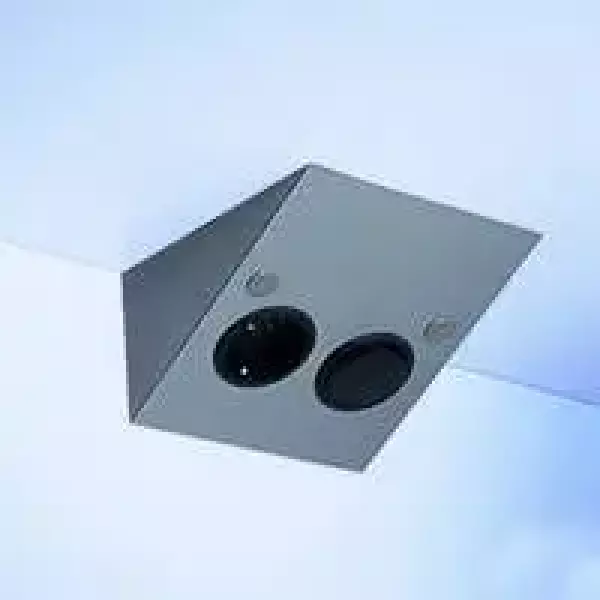 Indux stainless steel kitchen socket Energy block with switch under kitchen cabinet in stainless steel 1156280162