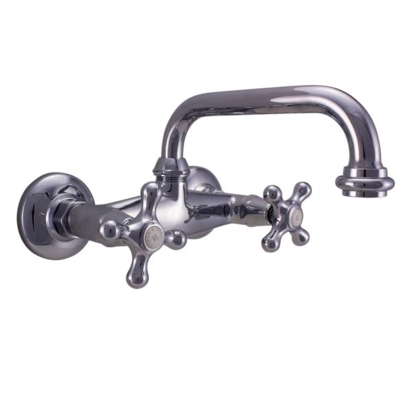 PB Old fashion kitchen faucet V2723 wall faucet Chrome