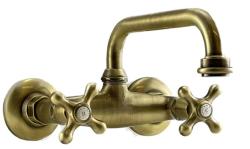 PB Old fasion kitchen faucet V2723 wall tap Bronze