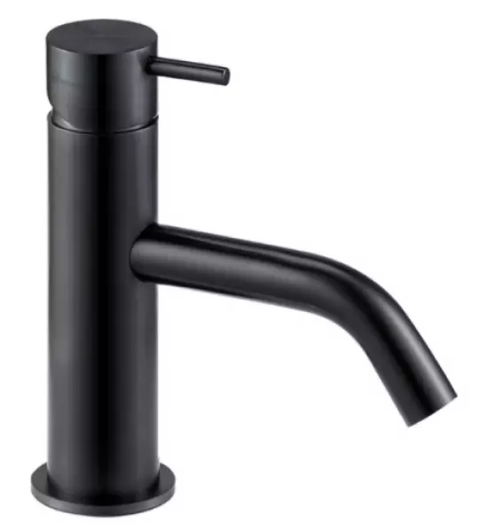 Waterevolution Flow basin tap matt black T110PR