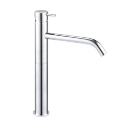 Waterevolution Flow High wasbasin mixer with automatic stop & go valve Chrome T11501