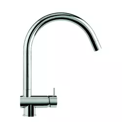 Waterevolution Flow Kitchen mixer with extractable shower and swivel spout White T155BR