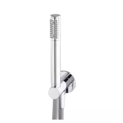 Waterrevolution Flow Shower holder with outlet, flexible and handshower Chrome T162101