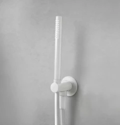 Waterevolution Flow bath set with wall connection Matt white T1621BR