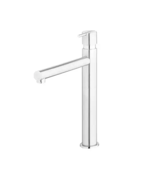 Waterevolution S22 High washbasin mixer with automatic stop & go valve Stainless steel T415IE