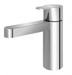 Waterevolution Clip Washbasin Tap Chrome with waste T91001