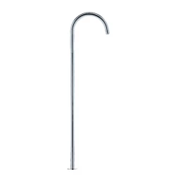 Waterevolution Flow Floor standing washbasin spout U Chrome T167701