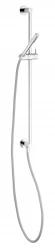 Waterevolution Flow Directional sliding shower rail with outlet, flexible and handshower Chrome T166101