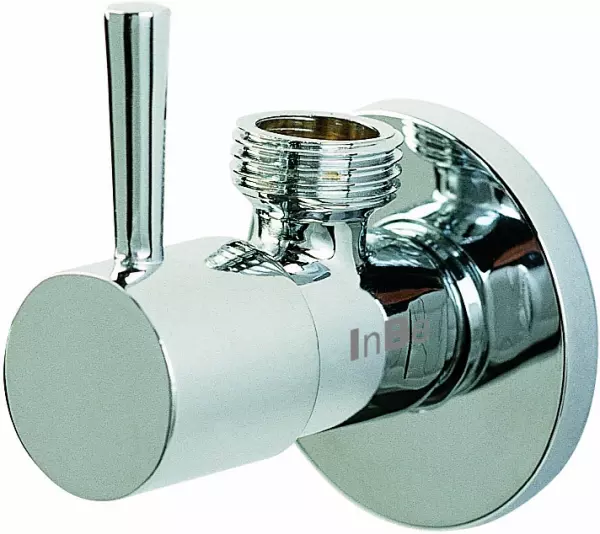 Clou InBe design angle stop valve type 1 round chrome