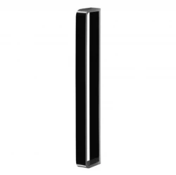 Waterevolution Deep Vertical towel rail Black A216PR