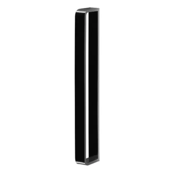 Waterevolution Deep Vertical towel rail Black A216PR