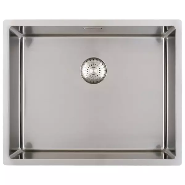 Caressi kitchen sink CAPP50R10 W50xL40xD18.5cm seamless plug