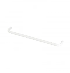 Waterevolution Flow Simple towel rail 600 mm White A112BR