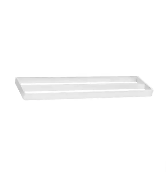 Waterevolution Deep Double towel rail 600 mm White A212DBR