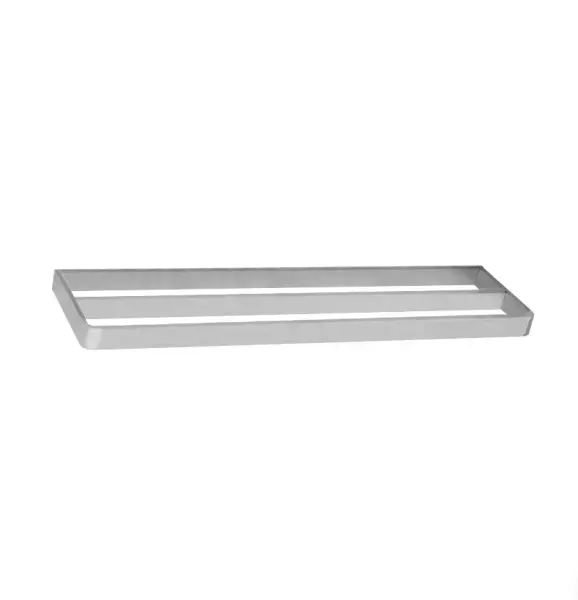 Waterevolution Deep Double towel rail 600 mm RVS A212DIE