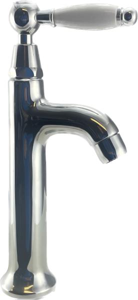 PB classic washbasin tap with white lever cold water with chrome 1208853732