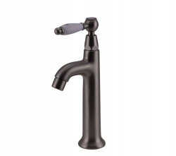 PB Classic washbasin tap with white lever cold water with stainless steel 1208853932