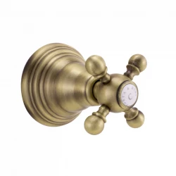 PB classic faucet built-in shut-off valve with star knob Bronze 1208855572