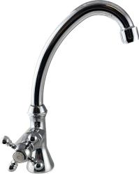 PB Classic washbasin tap with star handle cold water with high spout chrome 1208855652